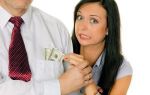 What percentage of salary is alimony paid?