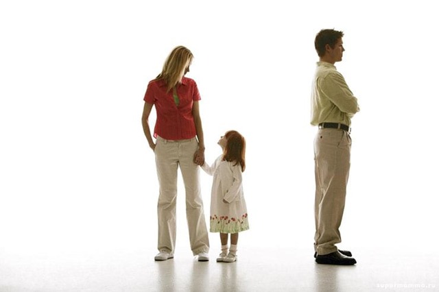 Abandonment of an adopted child after divorce