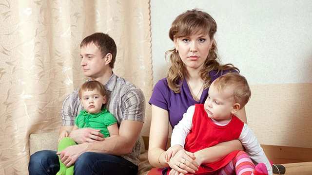 Divorce with two young children